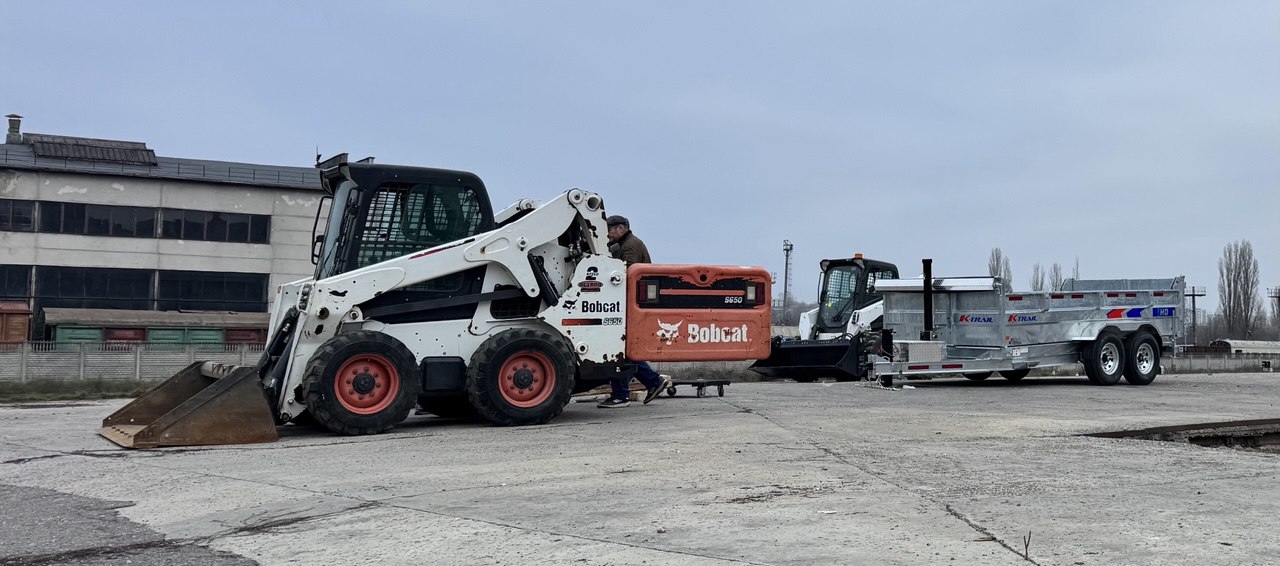 Construction equipment available for rent at Elite Auto Group